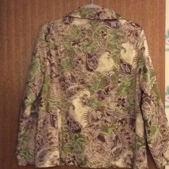 Sybelle Embroidered Jacket Size L - Picture 2 of 3